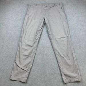 Lululemon Pants Mens 38X33 Gray Commission Classic Swift Cotton Stretch Chino